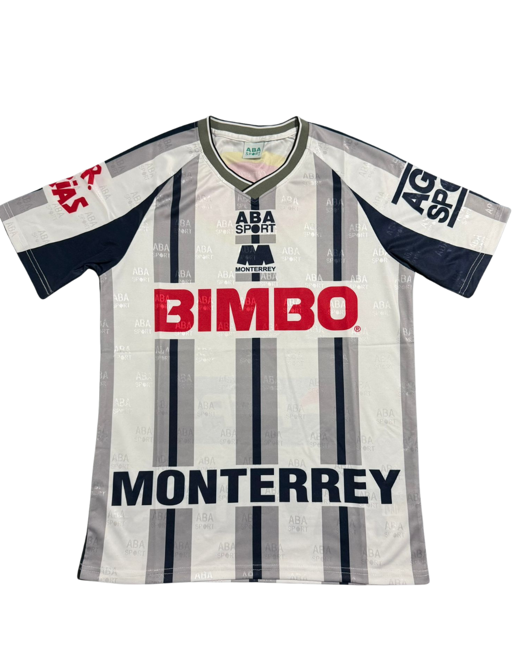 Rayados Retro Visita — ABA Sport "Bimbo/Monterrey" (Gris)