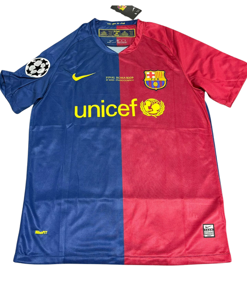 Barcelona Messi Retro Final Roma 2009 — Nike (Local)