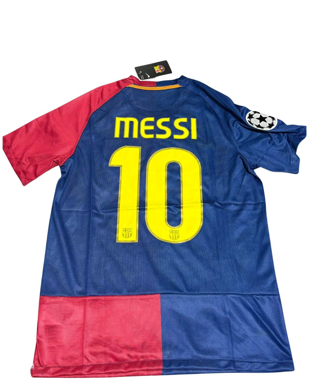 Barcelona Messi Retro Final Roma 2009 — Nike (Local)