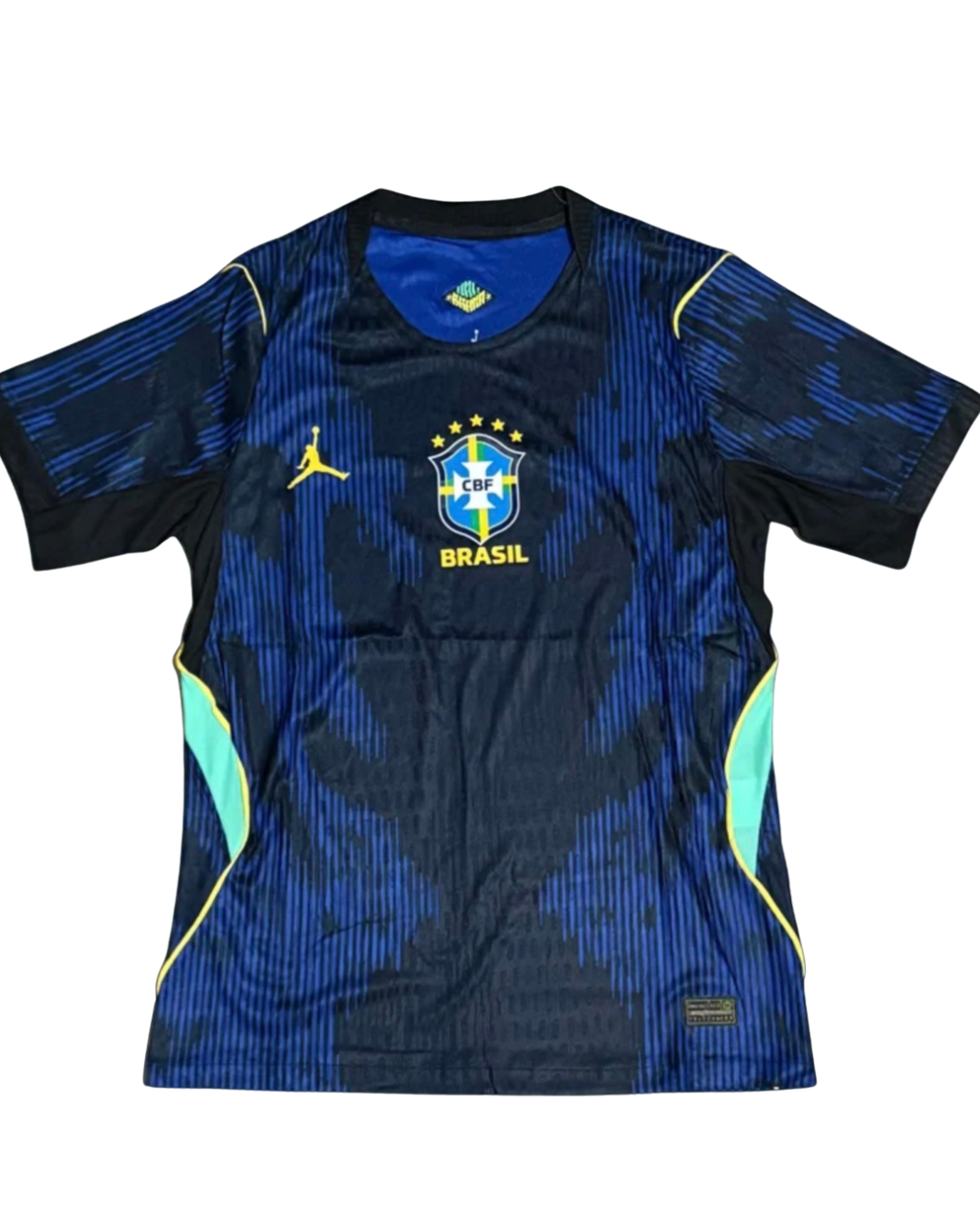 Jersey Brasil Version Jugador - Visitante Edición Especial (Negro)