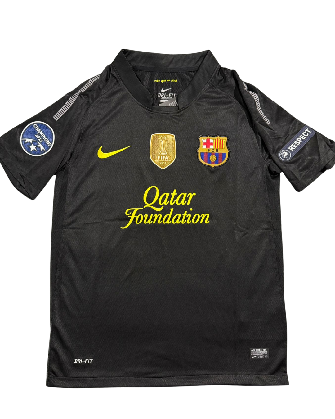 Barcelona Retro Messi Visita 2011 — Nike "Qatar Foundation"
