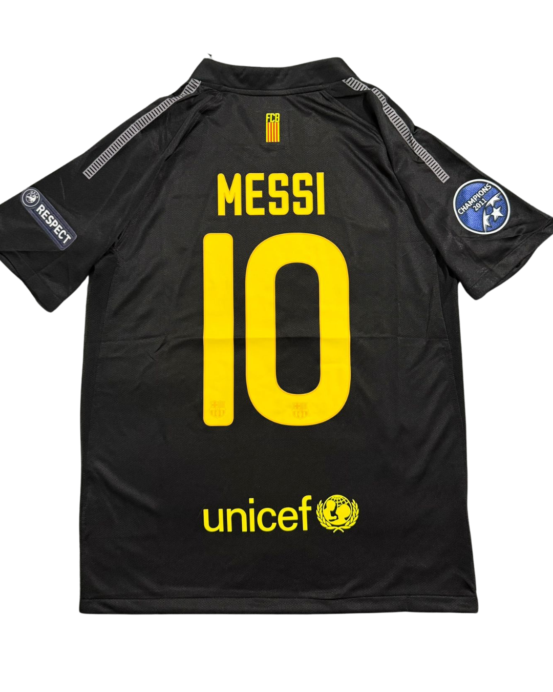 Barcelona Retro Messi Visita 2011 — Nike "Qatar Foundation"