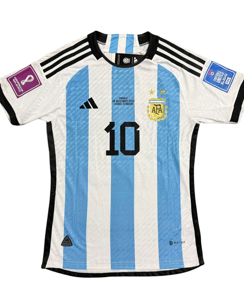 Argentina Retro Final Qatar 2022 — Adidas "Messi #10"