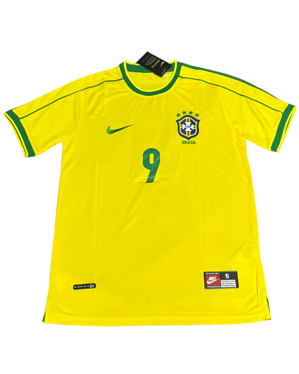 Brasil Retro Local 1998 — Nike "Ronaldo #9"
