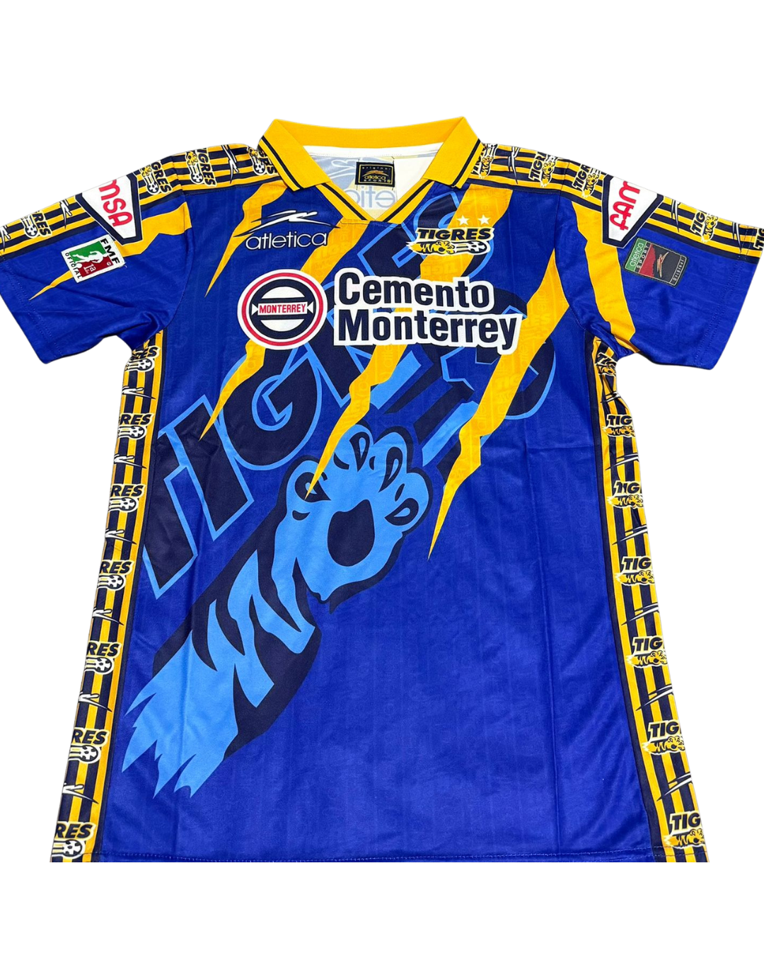 Tigres Retro Visita — Atletica "Cemento Monterrey" (Azul)