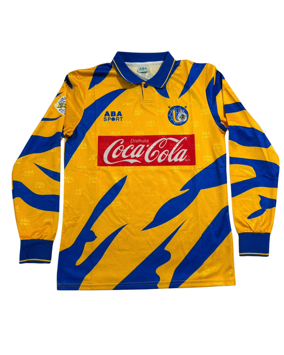 Tigres Retro Local — ABA Sport "Coca-Cola" (Manga Larga)