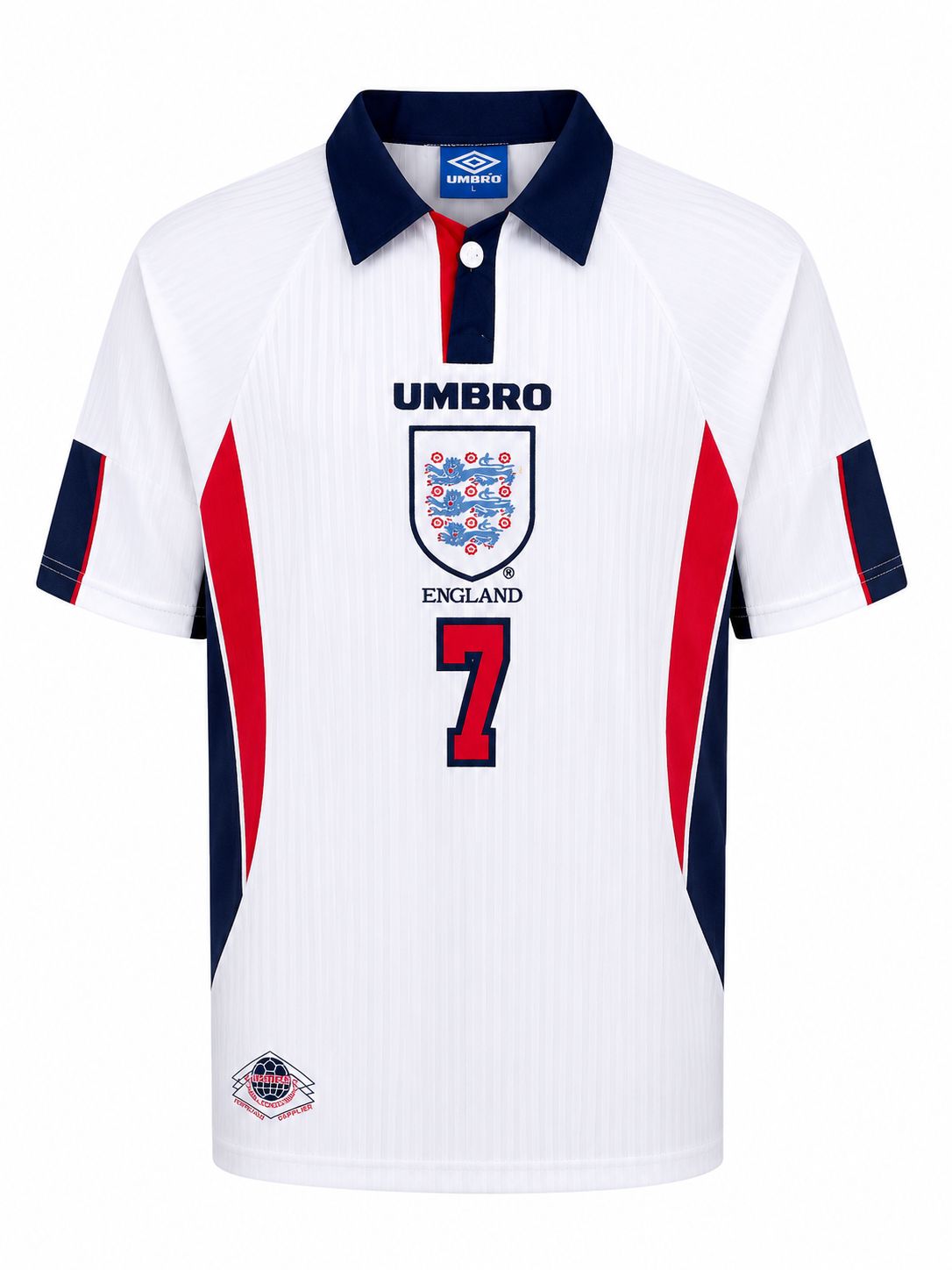 Jersey Inglaterra Retro - Beckham 1998